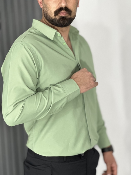 پیراهن دوشین مردانه رنگ سبز