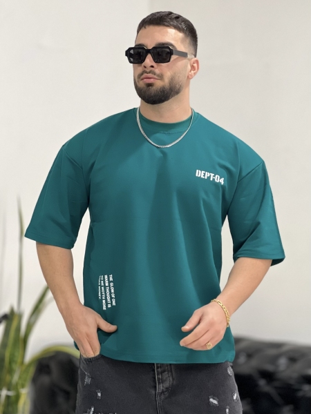 تیشرت 2نخ Dept سبز