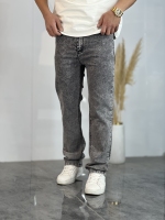 شلوار راسته جین قد بلند Levis خاکستری کد 530