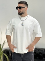 تیشرت 2نخ ICON سفید