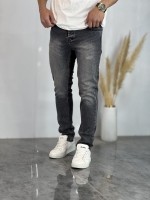 شلوار راسته جین Levis طوسی ذغالی کد 798