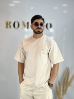 تیشرت دونخ پنبه Tommy کرمی