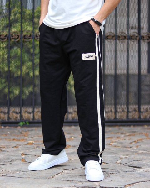 اسلش مردانه دوخط Balenciga مشکی