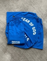 ست تیشرت واسلش FEAR OF GOD آبی