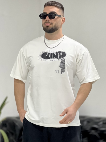 تیشرت 2نخ Client سفید