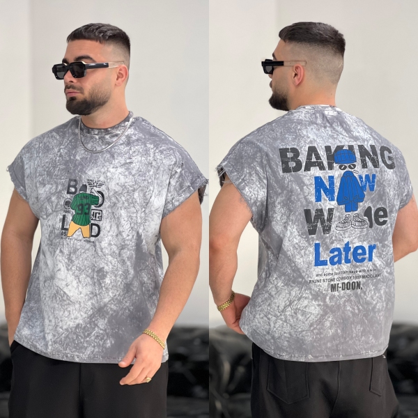 وست Bang پشت نوشته آبی