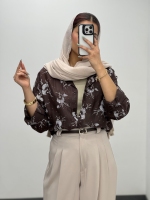 شومیز گلدوزی گچی