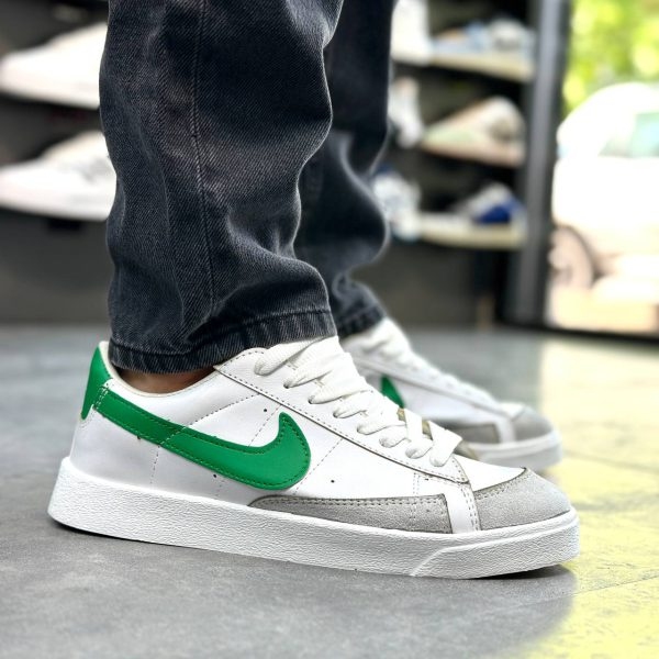 کتانی NIKE Blazer سفید سبز