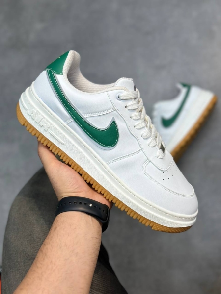 کتانی سایزبزرگ NIKE AIR سفید سبز