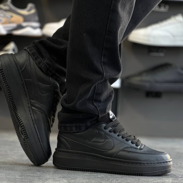 کتانیNIKE AIR FORCE مشکی تمام