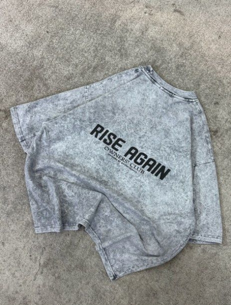 تیشرت سنشگور RISE AGAIN طوسی
