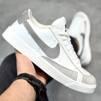 کتانی NIKE Blazer سفید طوسی