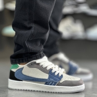 کتانیNIKE Travis سفیدآبی طوسی