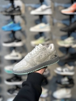کتانی NIKE طوسی زیره سبز آبی