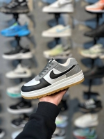 کتانی NIKE AIR سفیدمشکی کف کرم