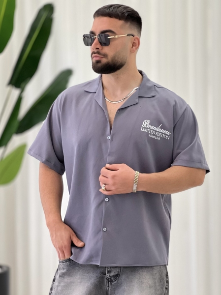 پیراهن مازراتی Brand طوسی
