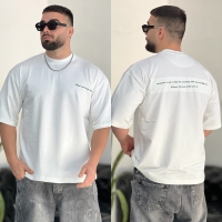 تیشرت 2نخ dream سفید