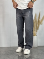 شلوار نیم بگ جین Zara دودی کد 23