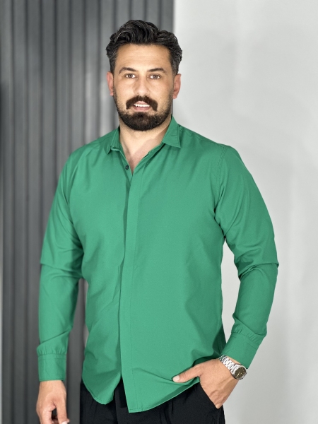 پیراهن دوشین مردانه رنگ سبز
