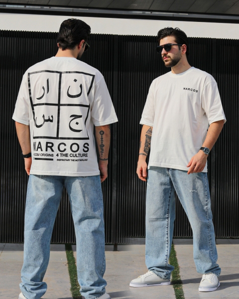 تیشرت NARCOS سفید