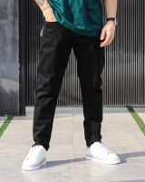 شلوار جین مام فیت مشکی DSQUARED