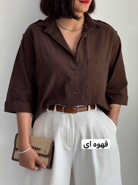 شومیز لینن سحر