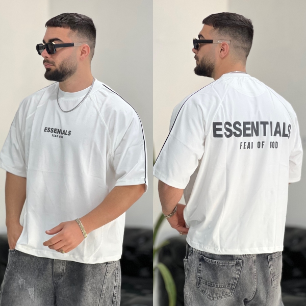 تیشرت ماکان Essentials سفید