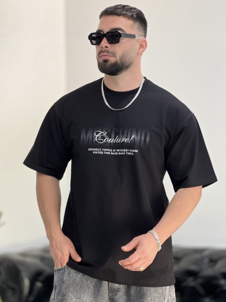 تیشرت 2نخ Mochino مشکی