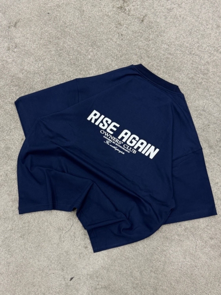 تیشرت RISE AGAIN سرمه ای