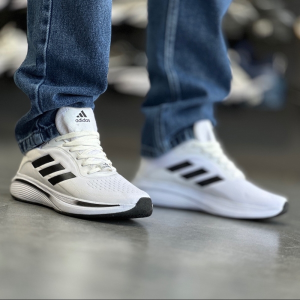 کتانی ADIDAS سفید خط مشکی