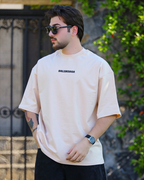 تیشرت BALENCIAGA کرم