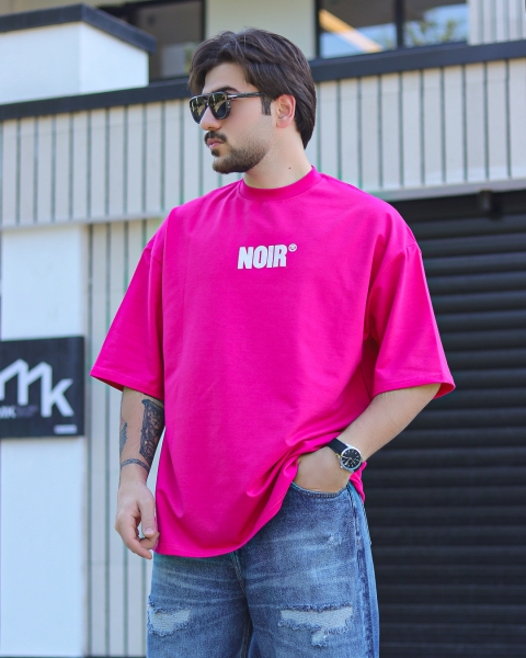 تیشرت آستین کوتاه NOIR صورتی