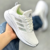 کتانی سایزکوچک ADIDAS سفید طوسی