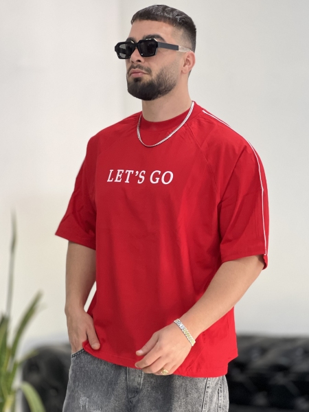 تیشرت ماکان Lets قرمز