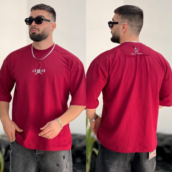 تیشرت 2نخ Hope زرشکی R