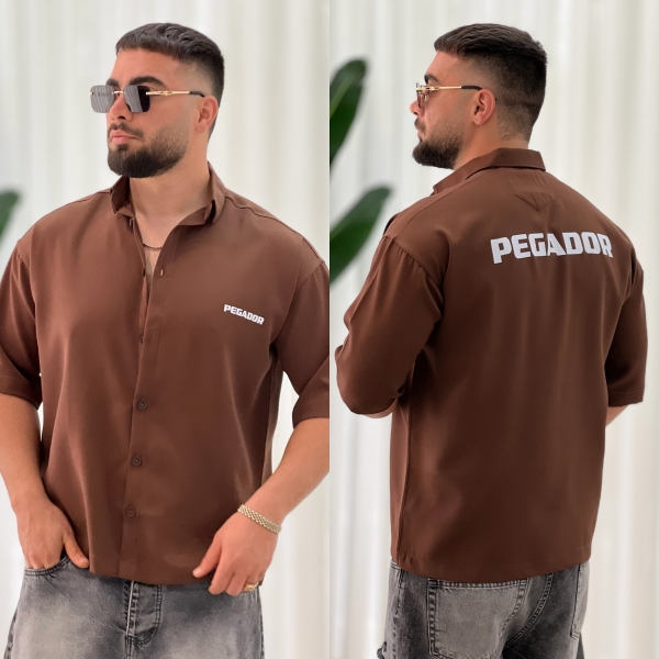 پیراهن مازراتی Pegador قهوه ای