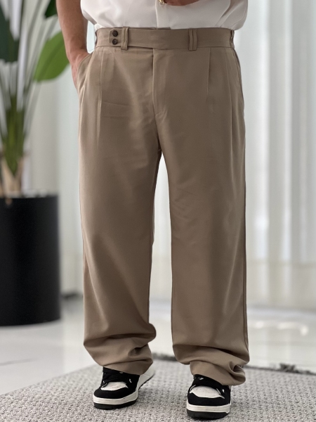شلوار بزیاق Bershka کرم