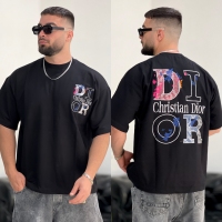 تیشرت 2نخ Dior مشکی