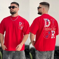 تیشرت 2نخ Dior قرمز