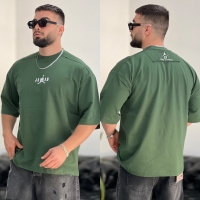 تیشرت 2نخ Hope سبز تیره R