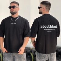 تیشرت 2نخ Blank مشکی