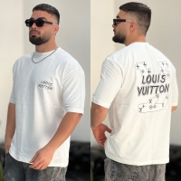 تیشرت 2نخ LV گلدوزی سفید