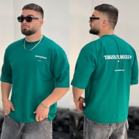 تیشرت 2نخ Silver سبز