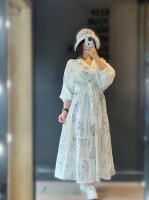 ست شومیز گره ای با دامن گلدر