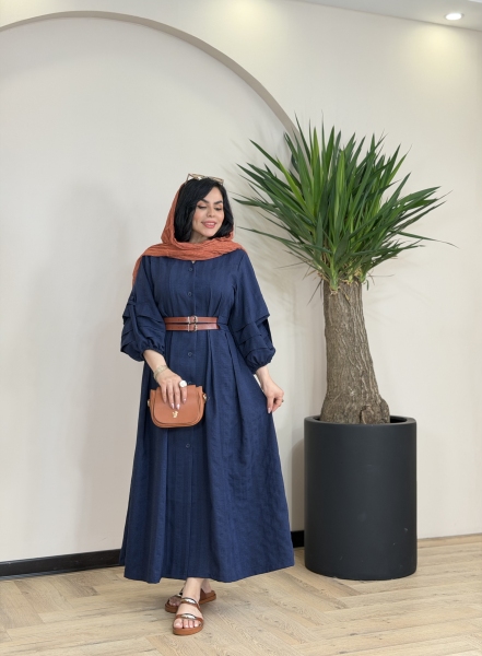 پیراهن بلند دو سگک