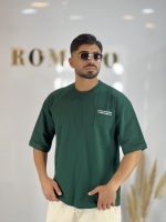 تیشرت دونخ پنبه Present سبز
