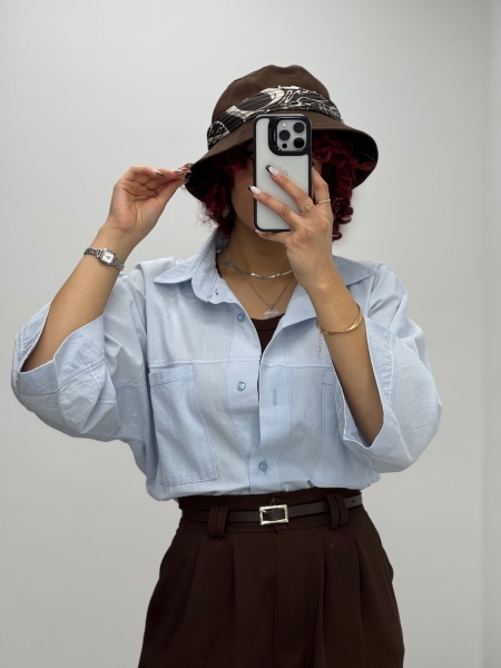 شومیز باکسی ویدا