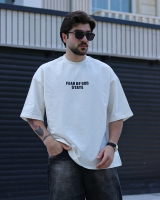 تیشرت آستین کوتاه FEAR OF GOD سفید