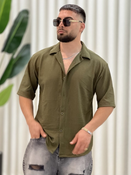 پیراهن مراکش CZ سبز تیره