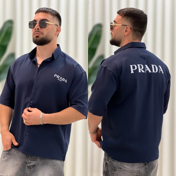 پیراهن مازراتی Prada سرمه ای